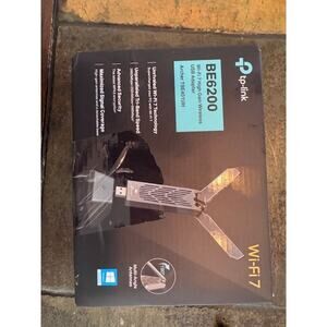TP-Link BE6200 Tri-Band Wi-Fi 7 Wireless USB 3.0 Adapter Archer TBE401UH